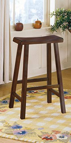 Cherry 29 inch Stool Set of 2 U46130