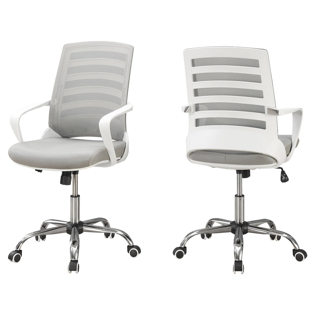 Gray Upholstered Office Chair G82397