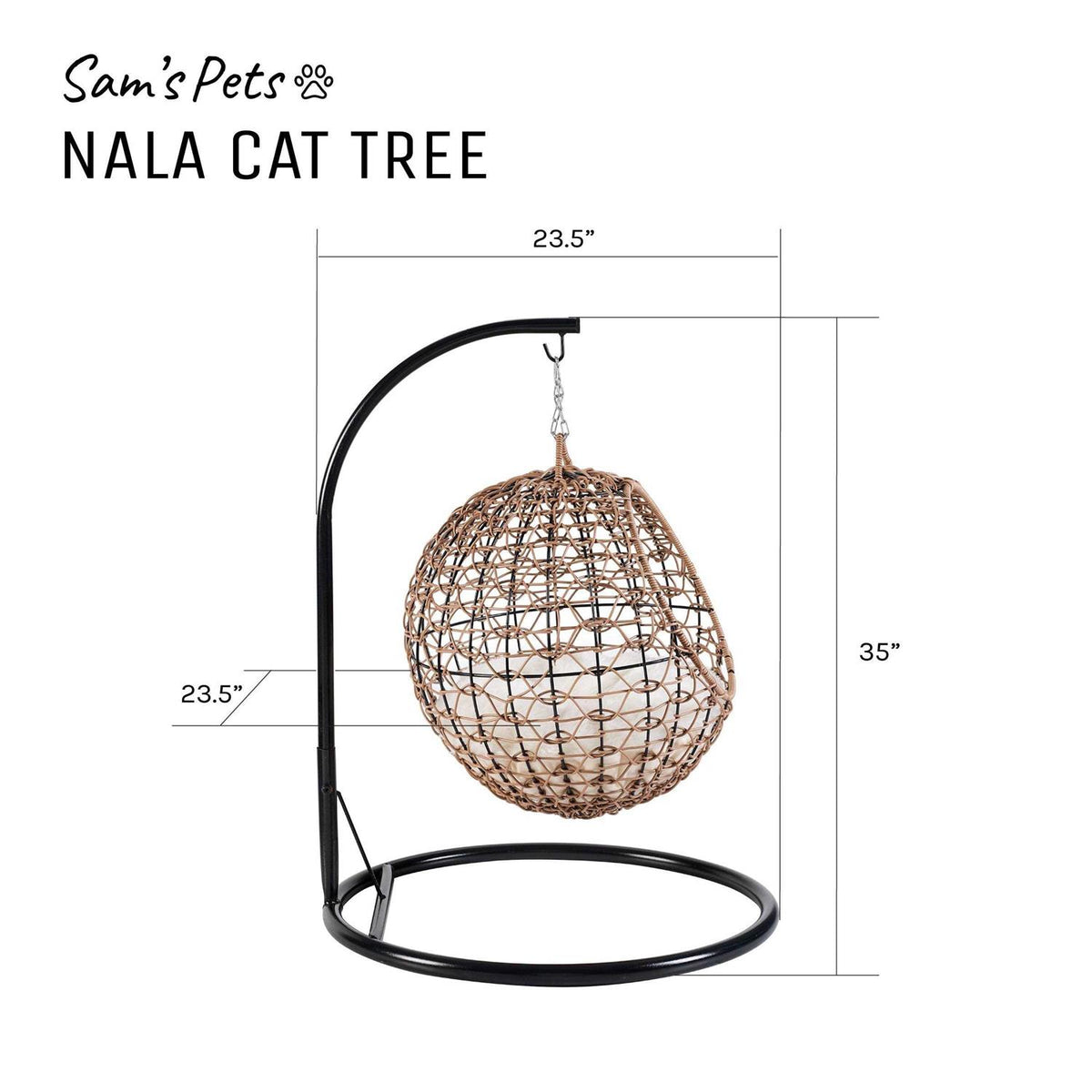 Hanging Egg Cat Condo C674973