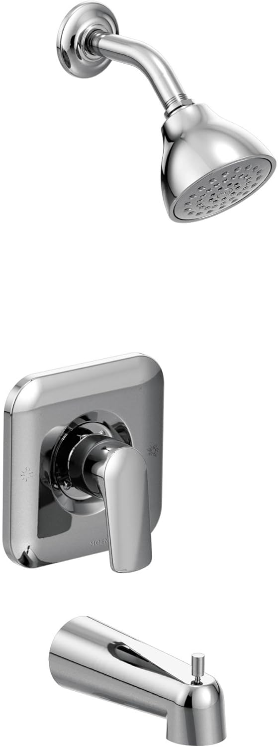 Brushed Nickel Tub/Shower Trim 2.5 GPM L909