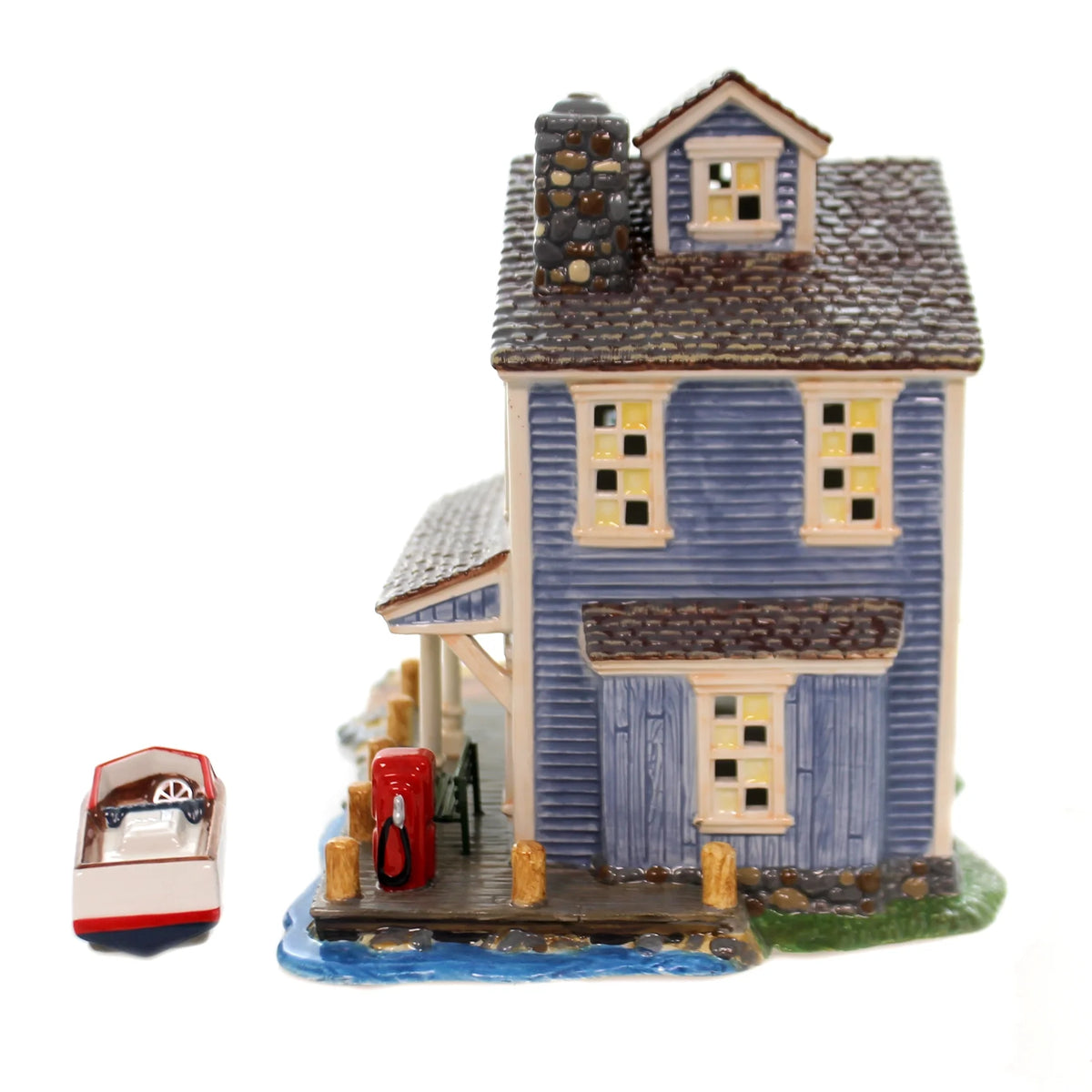 Ceramic Christmas Snow Village Buildings T9950