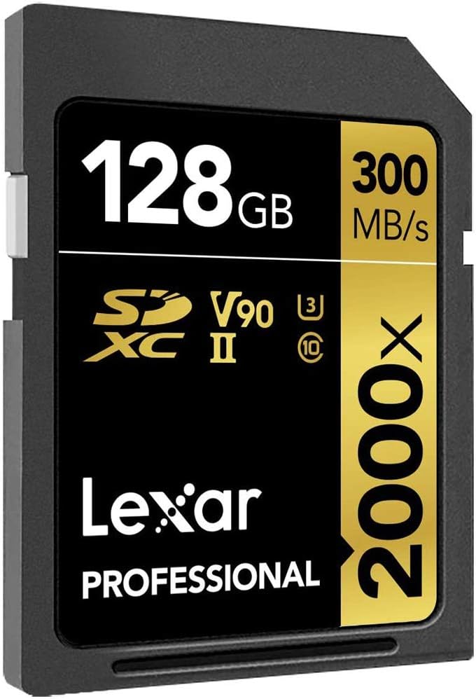 128GB SD UHS-II Memory Card 2 Pack T987