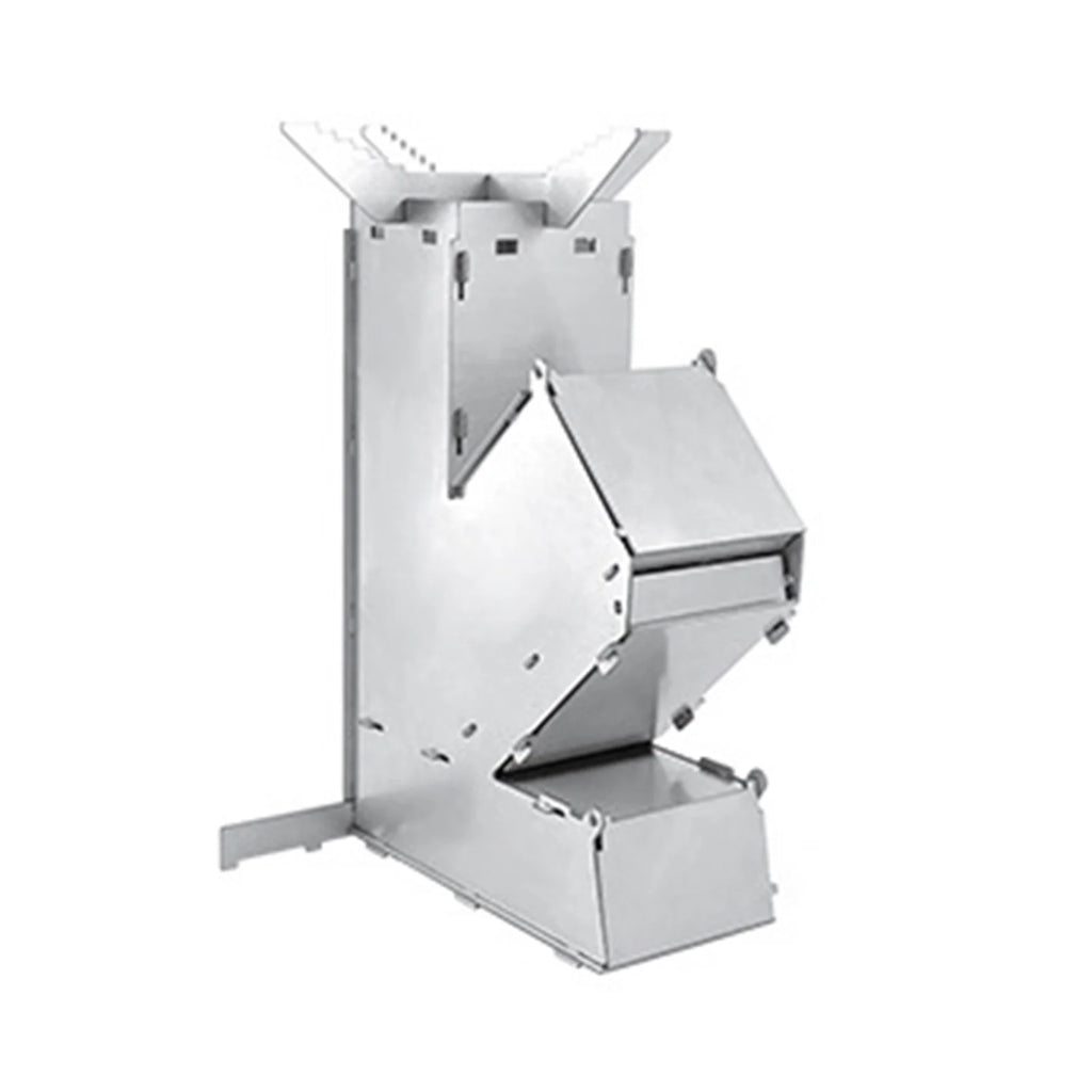 Collapsible Stainless Steel Wood Burning Stove S5294