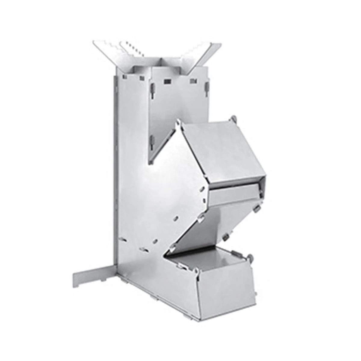 Collapsible Stainless Steel Wood Burning Stove S5294