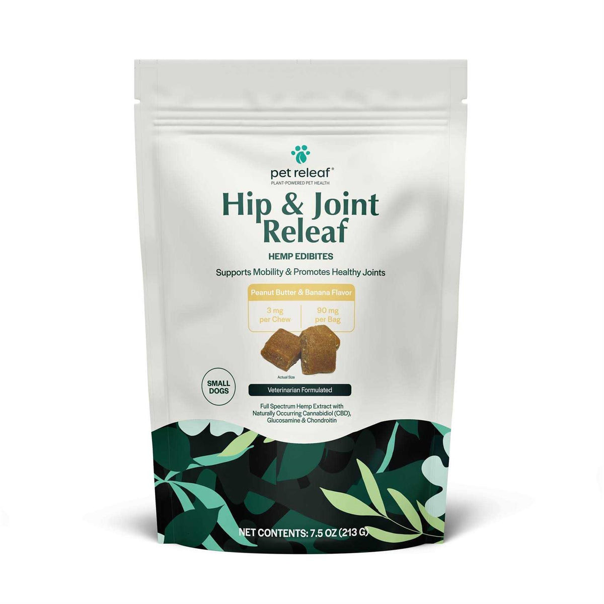 Peanut Butter & Banana Flavor Edibites for Small Dogs U10056