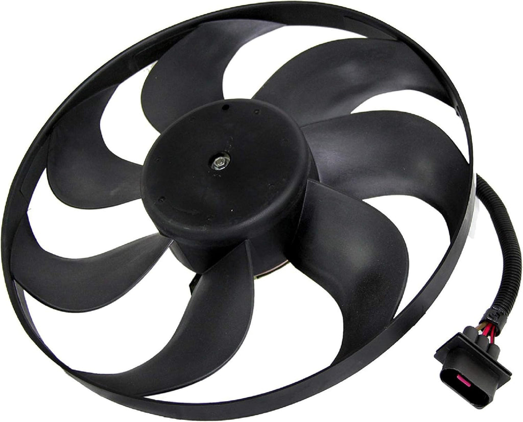 Left Driver Side Radiator Cooling Fan for Volkswagen Beetle, Pack of 2 Y698241