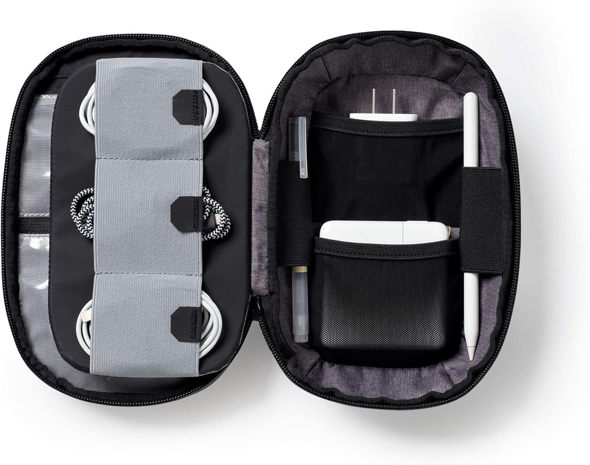 Black Water Resistant Tech Organizer F26328