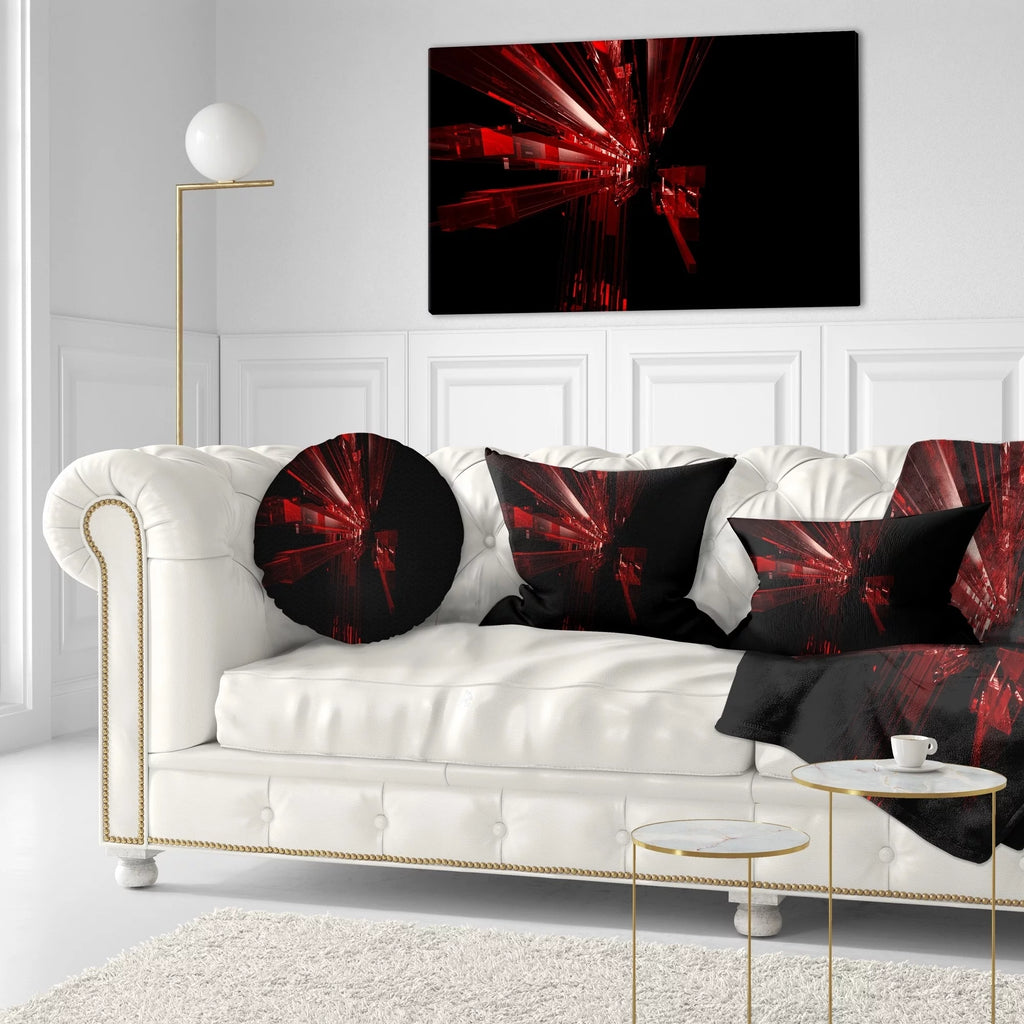 Abstract Throw Pillow 12 in. x 20 in. J34500