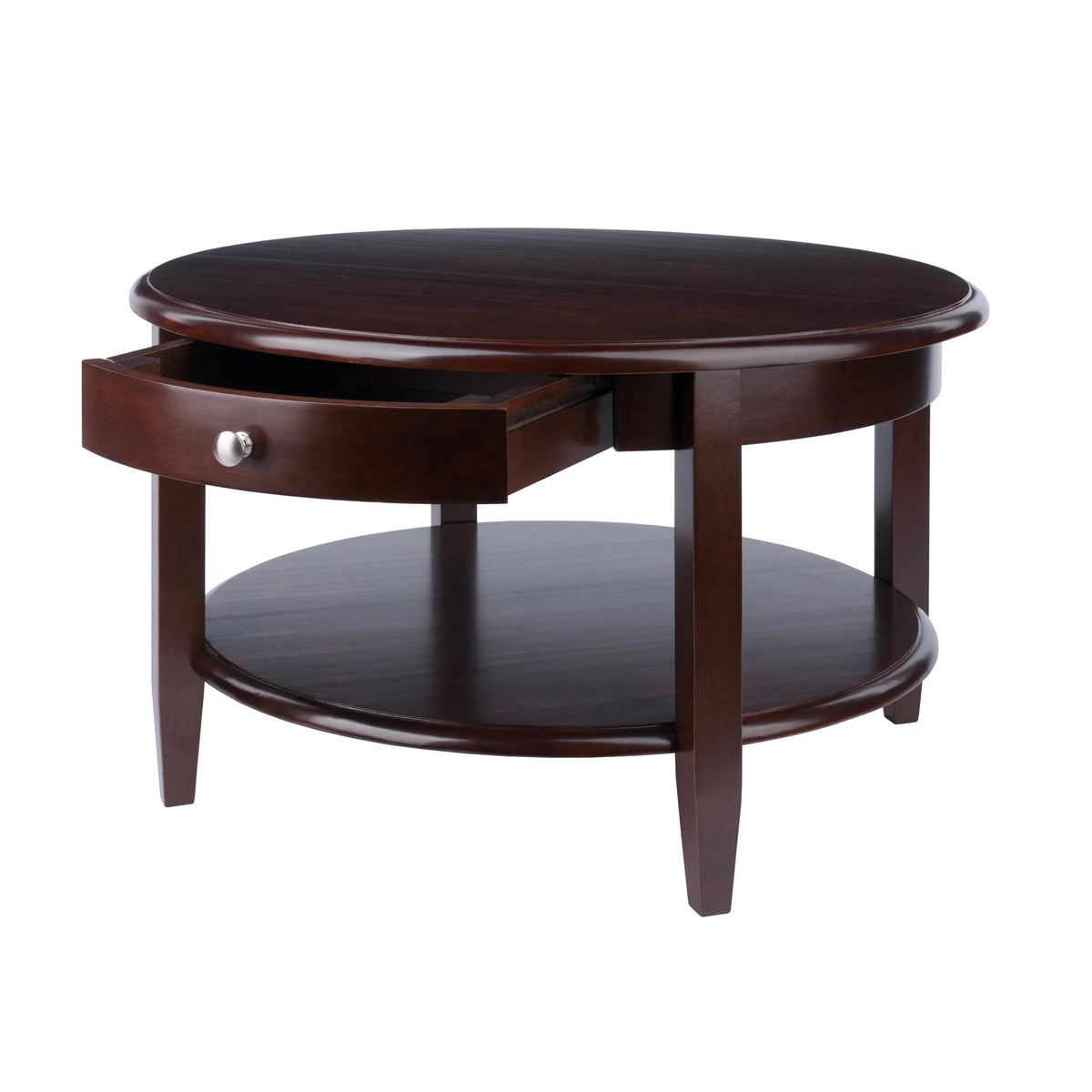 Round Wood Coffee Table Y116