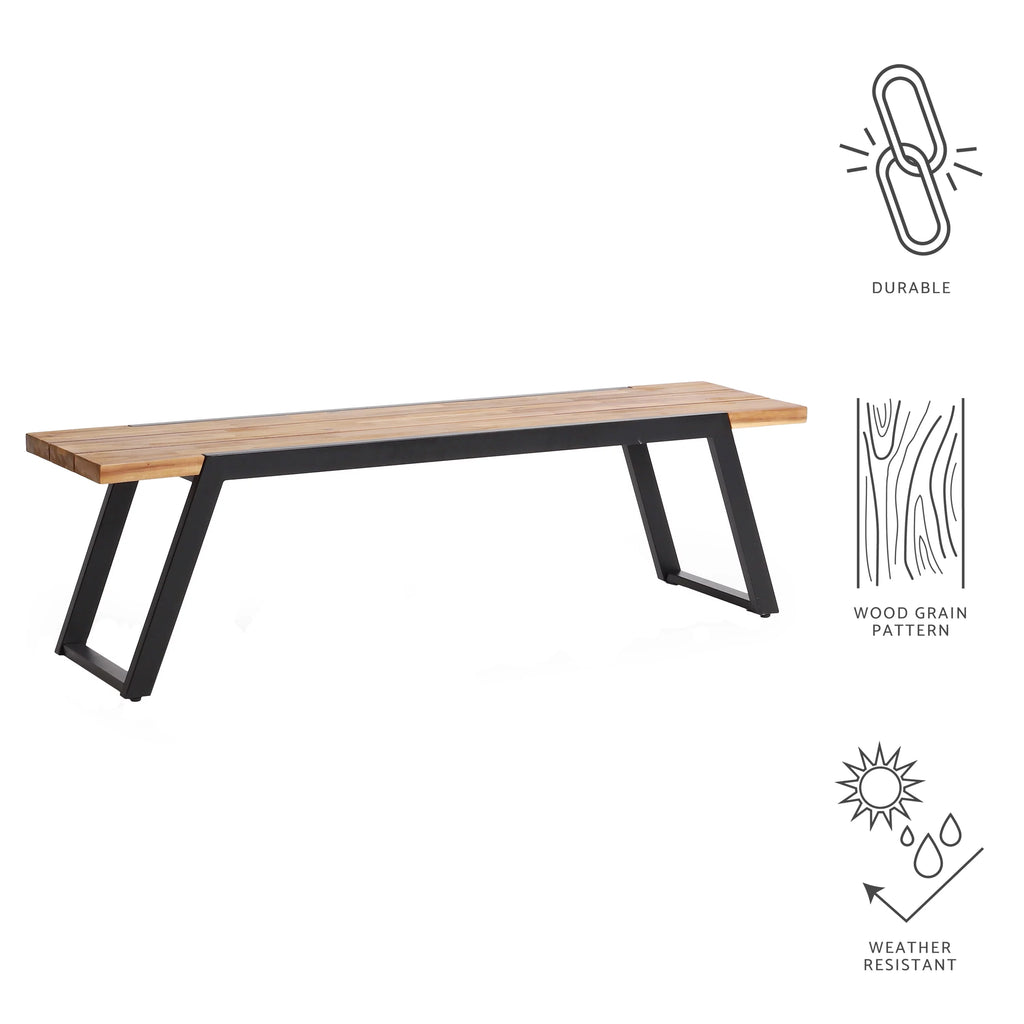 Acacia Wood Dining Bench I21154