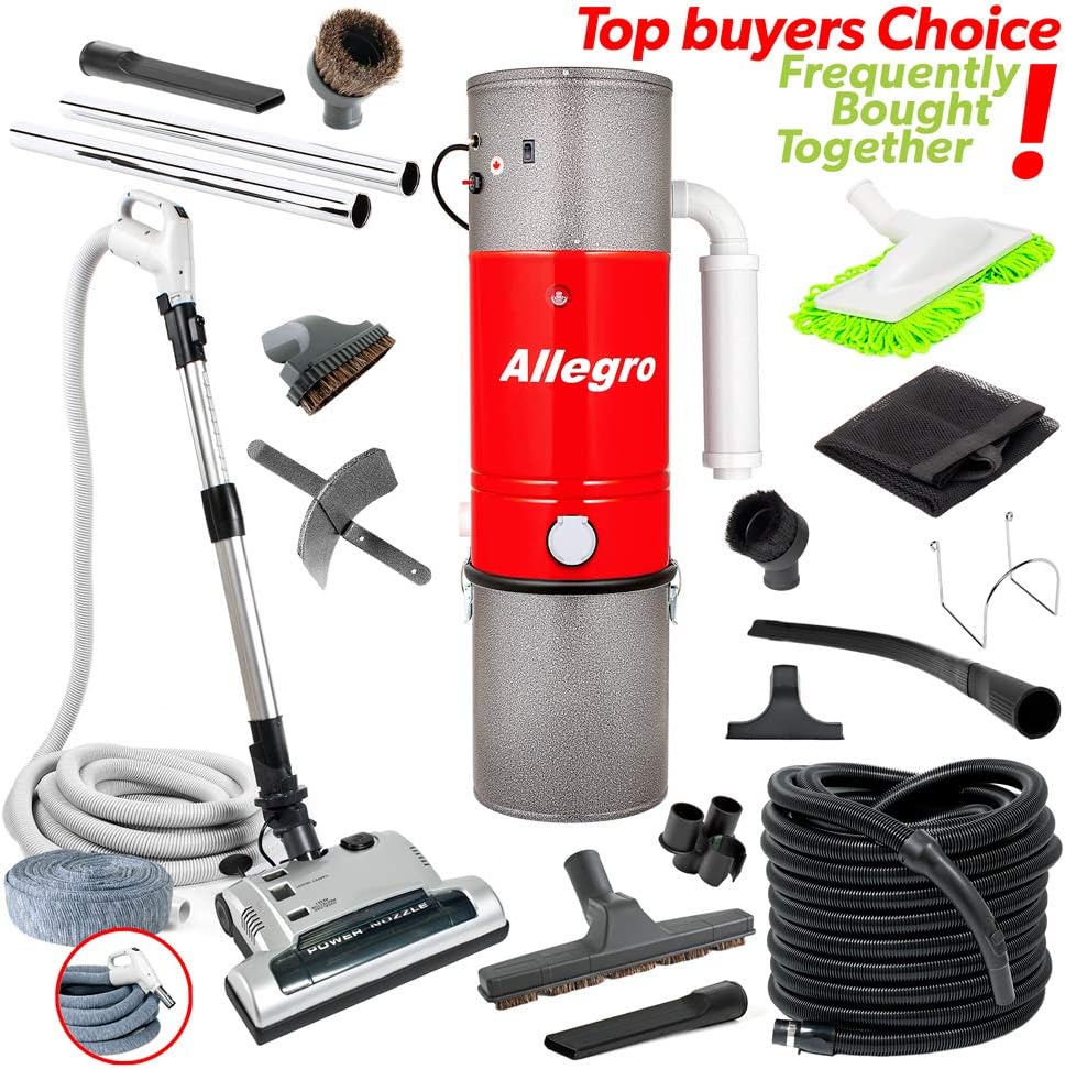 Central Vacuum 3-Inlet Installation Kit with 80 feet of Pipe O3484