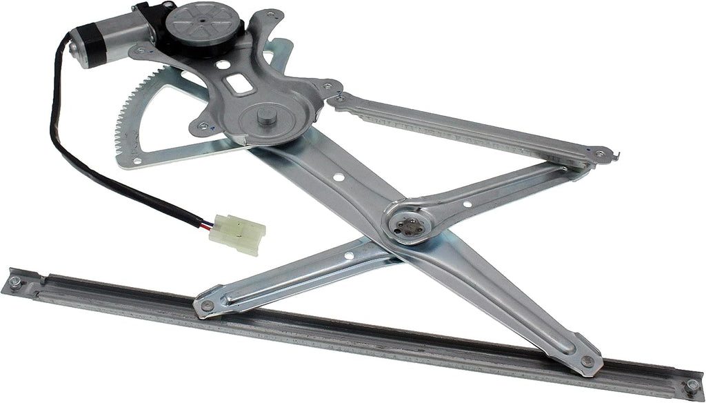 Front Driver Side Power Window Motor and Regulator Assembly Pack of 2 F97265