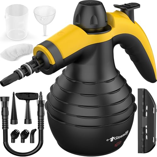 Pressurized Handheld Steam Cleaner with 10pcs Accessories J457
