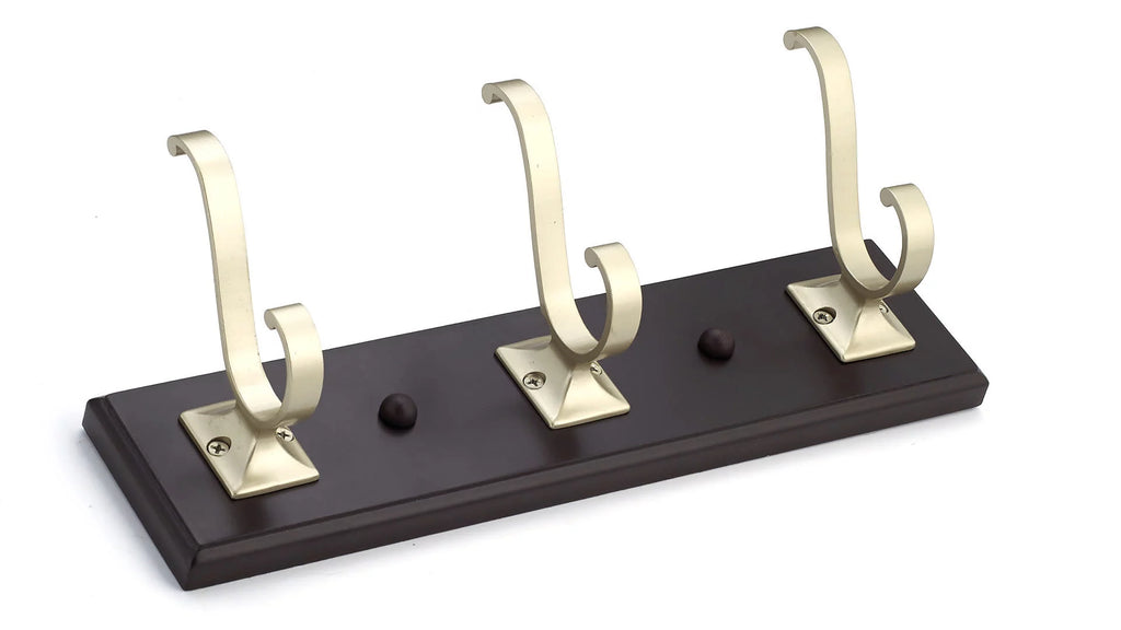 3 Hook Wooden Coat Rack Y86938