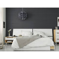 Natural Maple White Queen Size Bedroom Set P692215