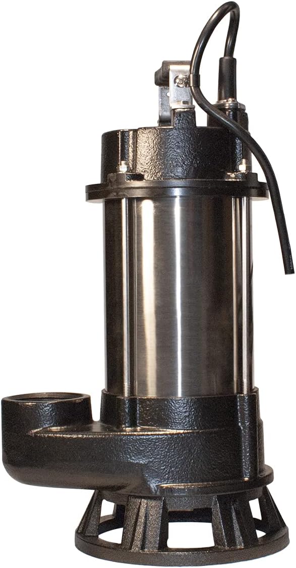 3/4HP Stainless Steel Sewage Grinder Pump V664