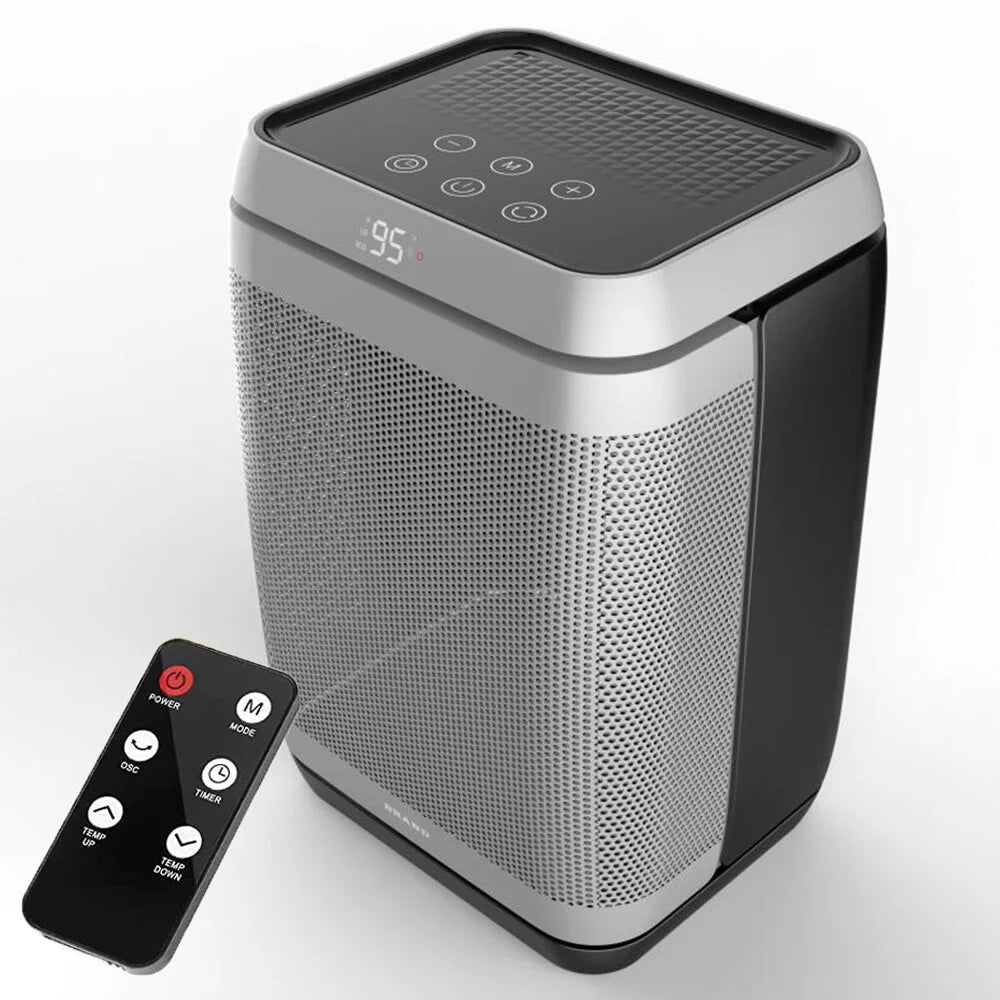 1500W Portable PTC Ceramic Space Heater with Remote Y657