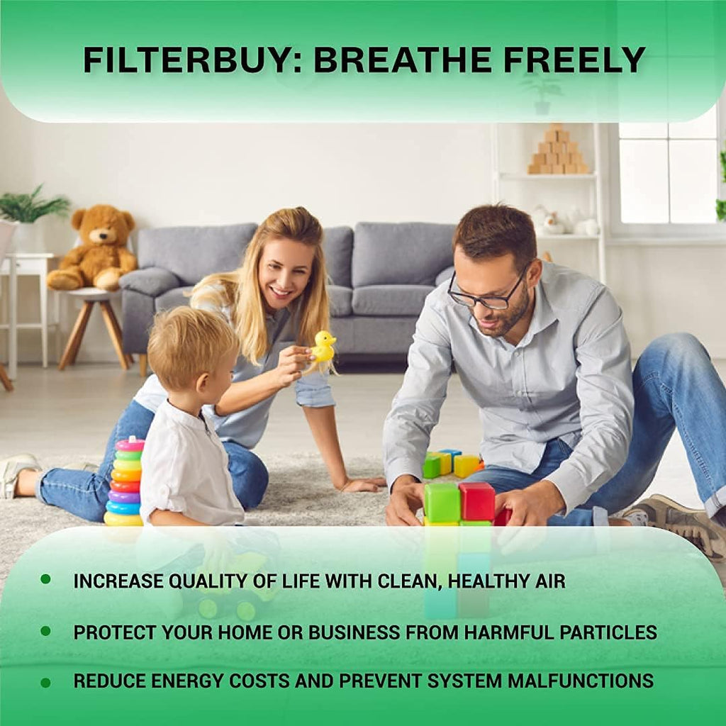 16x25x4 MERV 11 Pleated HVAC AC Furnace Filters (4-Pack) F517