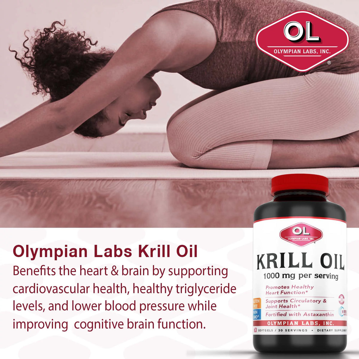 Krill Oil Softgels 1000 Mg 60 Ct Q265560
