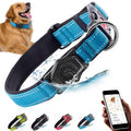Adjustable Reflective Dog Collar with AirTag Holder C601219