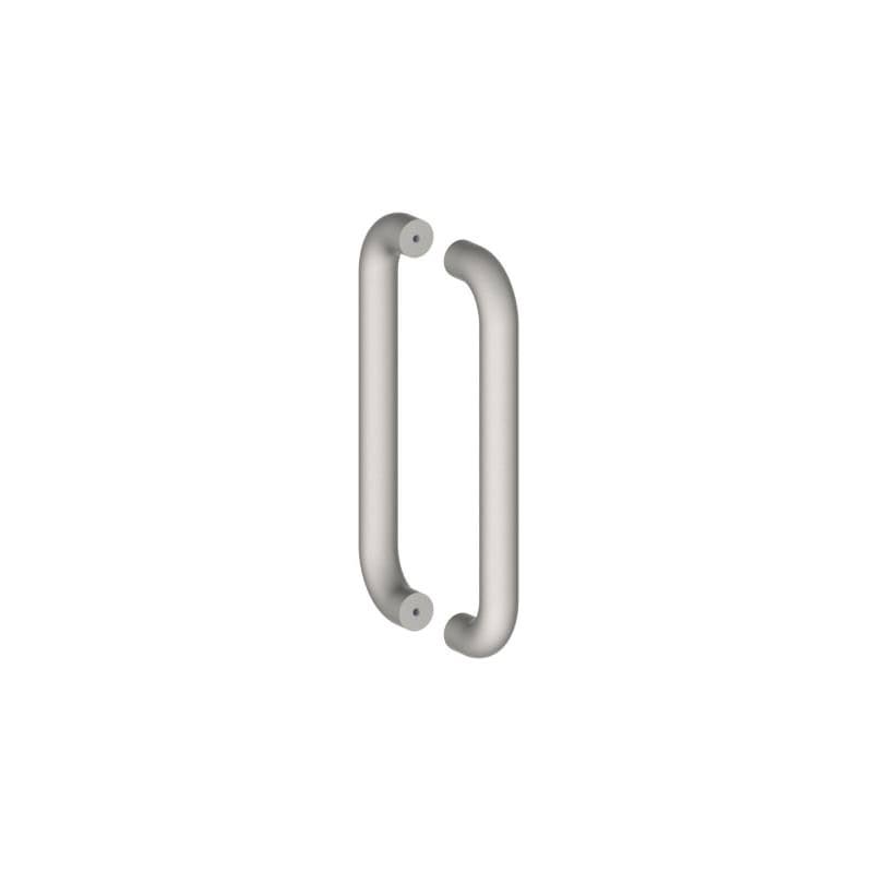 Satin Chrome Finish Double Handle Push and Pull Set K30353