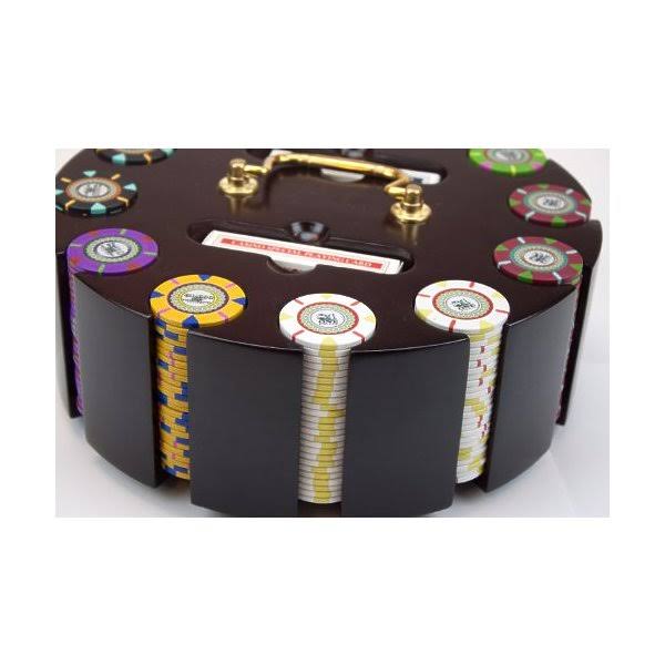 300ct Clay Gaming Chip Set in Carousel A188