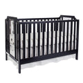 Black Convertible Crib L183