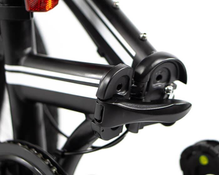Yellow 7-Speed Aluminum Folding Bike Y79494