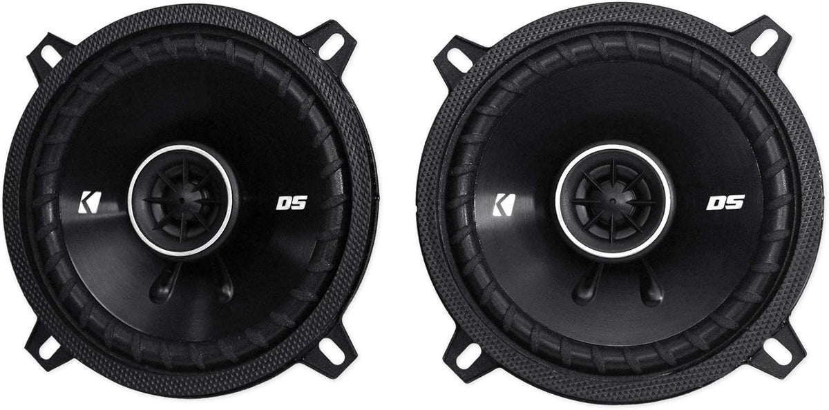 2 Kicker 43DSC504 D-Series 5.25 200W 2-Way 4-Ohm Car Audio Coaxial Speakers E170