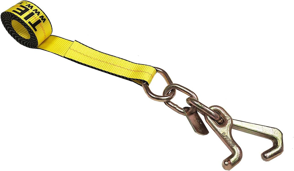 2 x 10' Green Car Straps Tie Down Set (6 - Pack) K276930