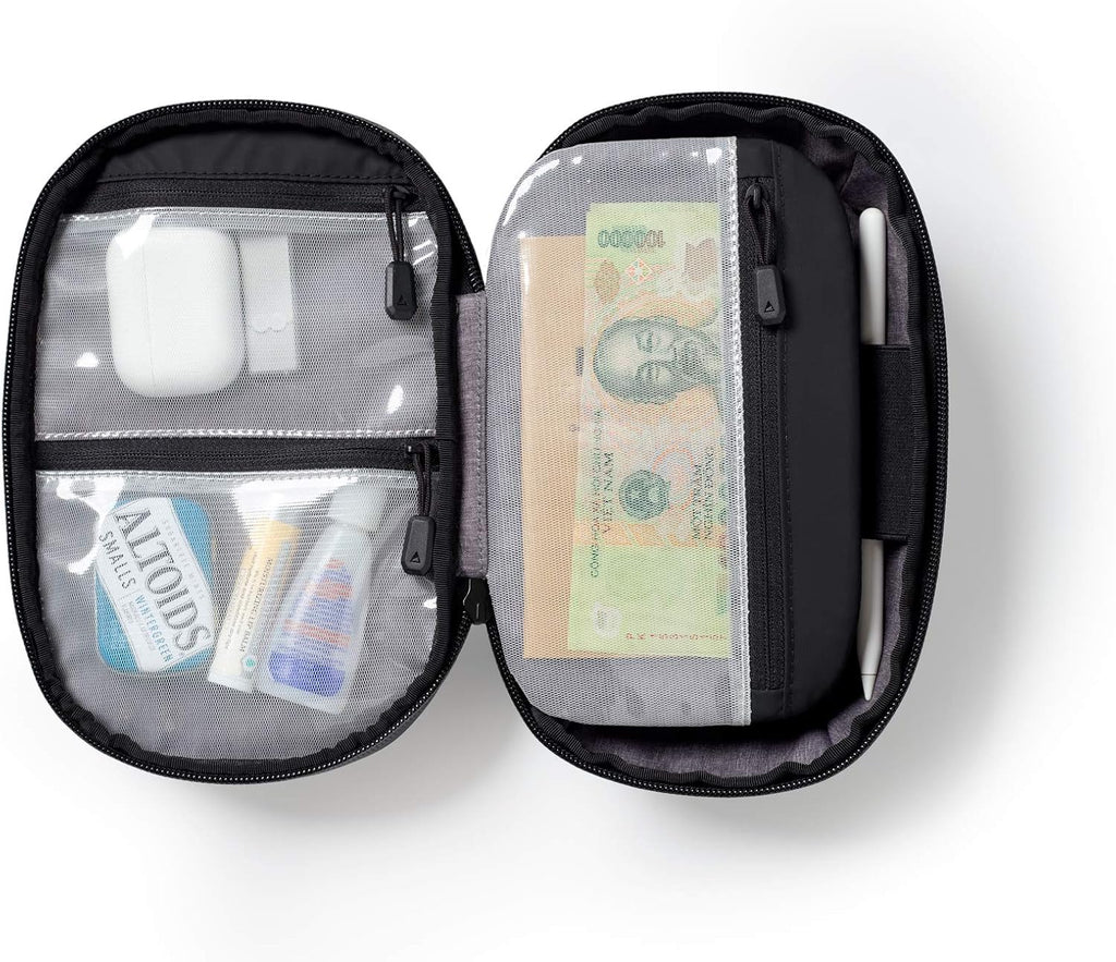 Black Water Resistant Tech Organizer F26328
