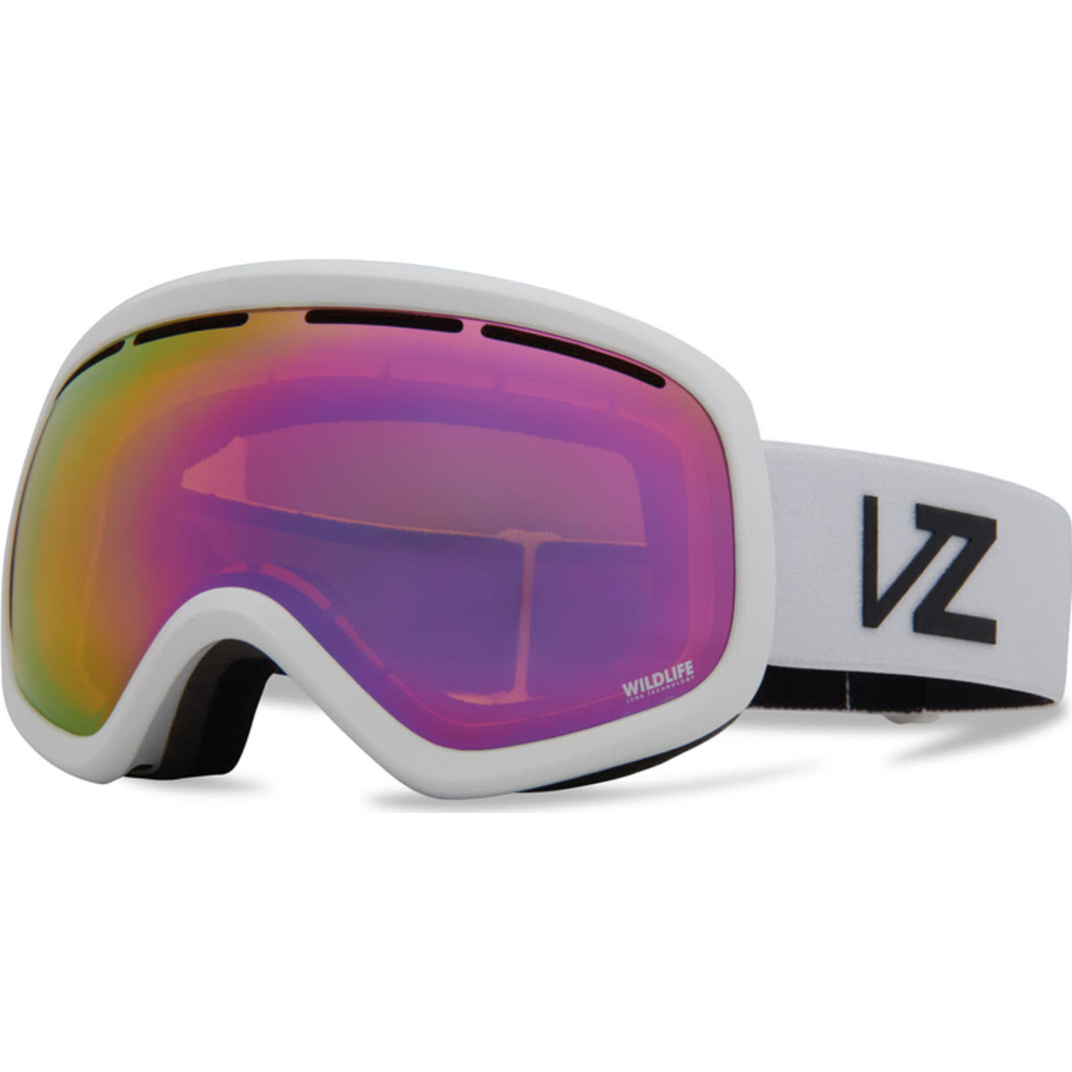 Rose Silver Chrome Goggles V30031
