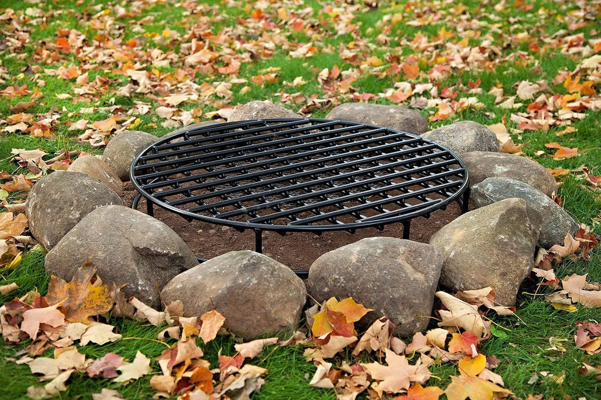 28 Inch Diameter Heavy Duty Steel Fire Pit Grate R904470