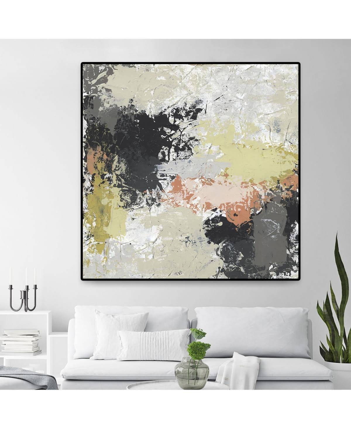 Oversized Framed Canvas R552