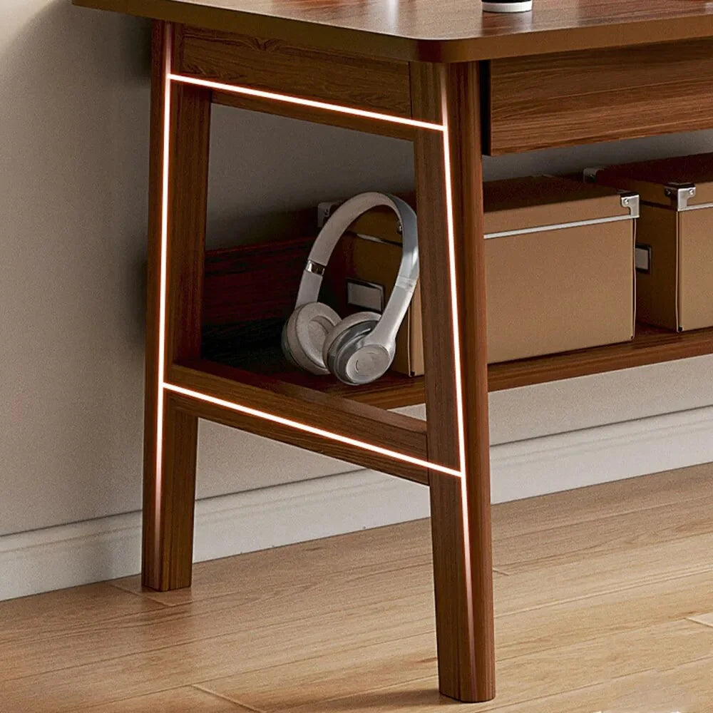 Solid Wood Computer Desk A550