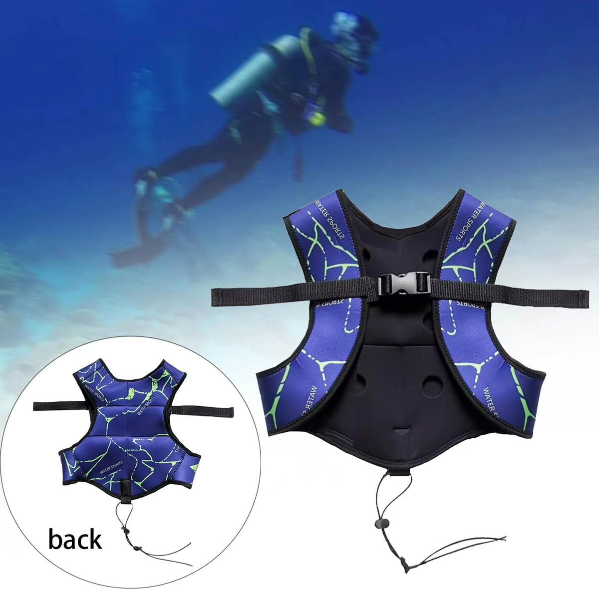 Neoprene Diving Weight Vest I7060