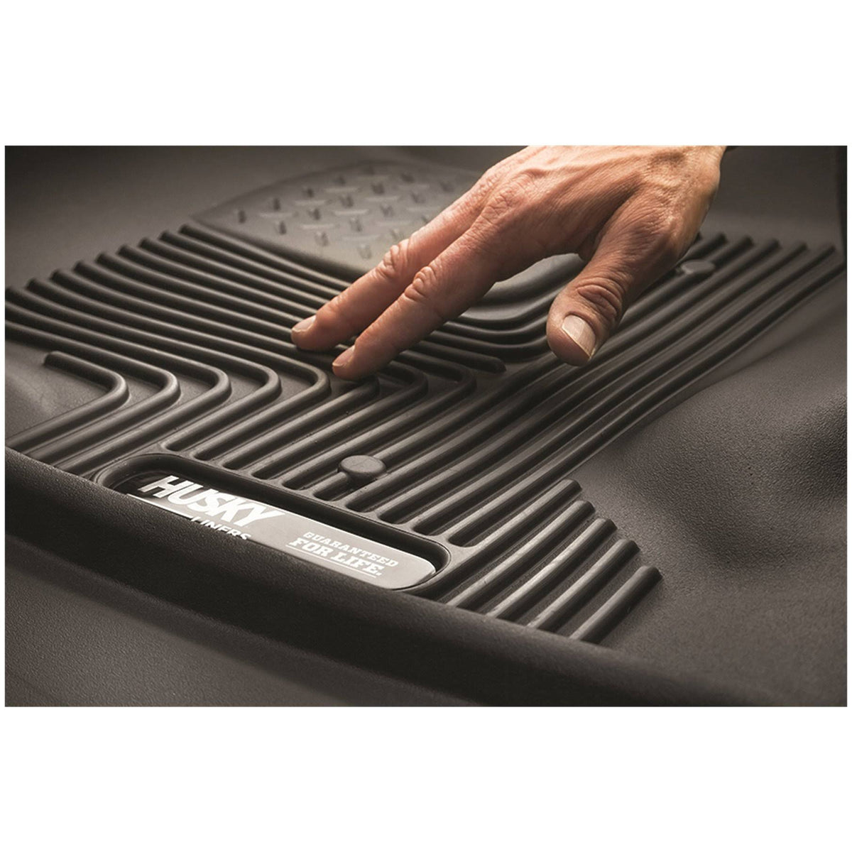 Black Front Floor Liners D81685