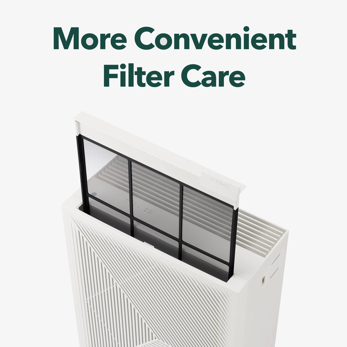 True HEPA Air Purifier with 214 sq. ft. Coverage in White D2223