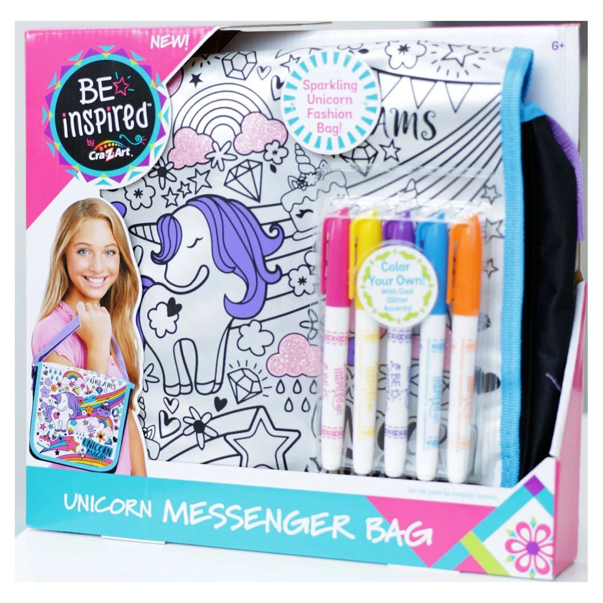 Messenger Bag Coloring Design Kit X460