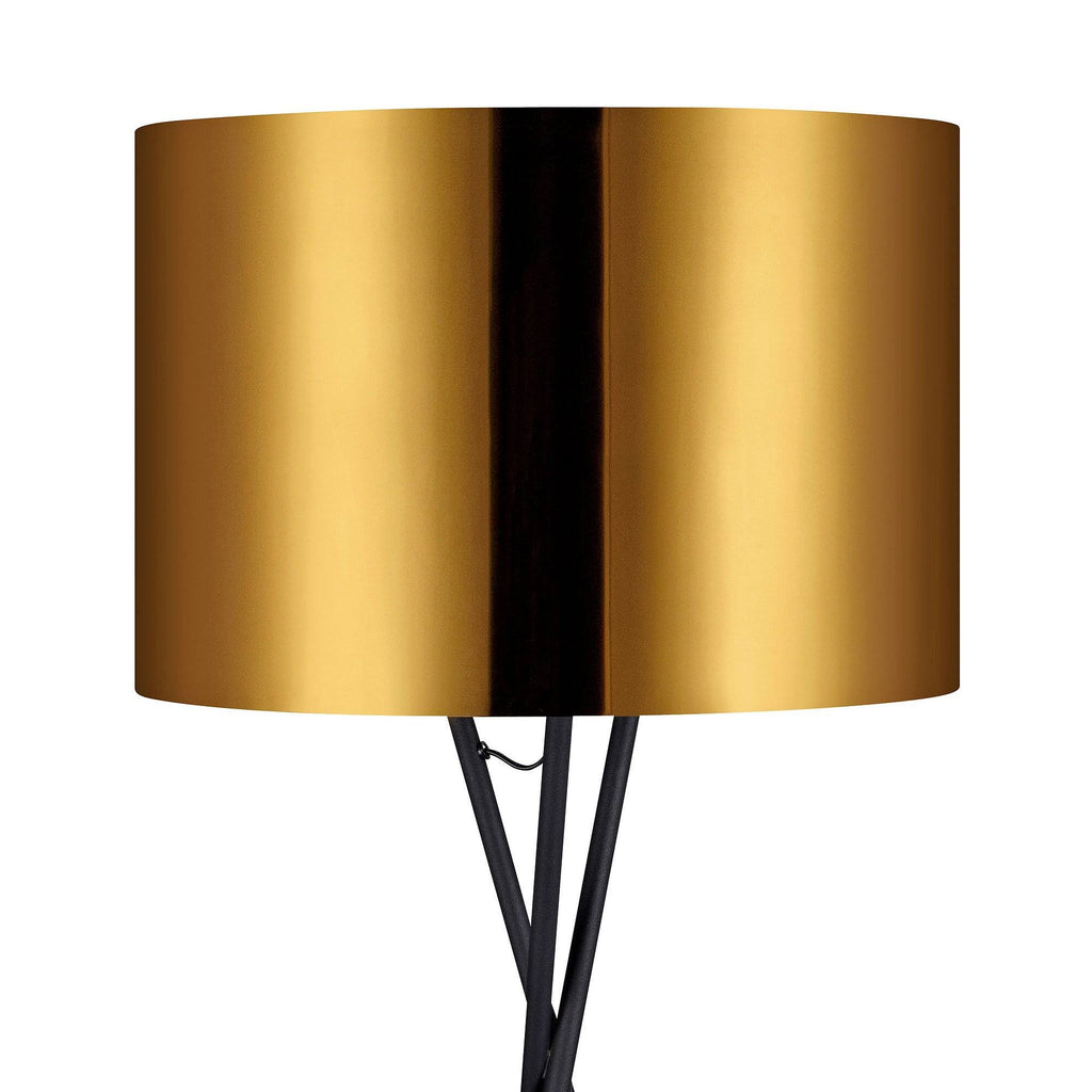 Gold Tripod Floor Lamp I516457