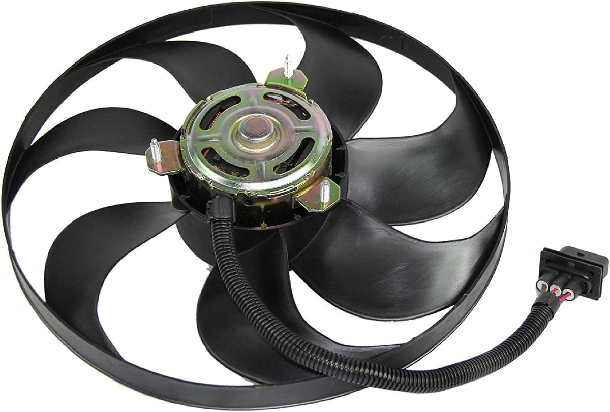 Left Driver Side Radiator Cooling Fan for Volkswagen Beetle, Pack of 2 Y698241