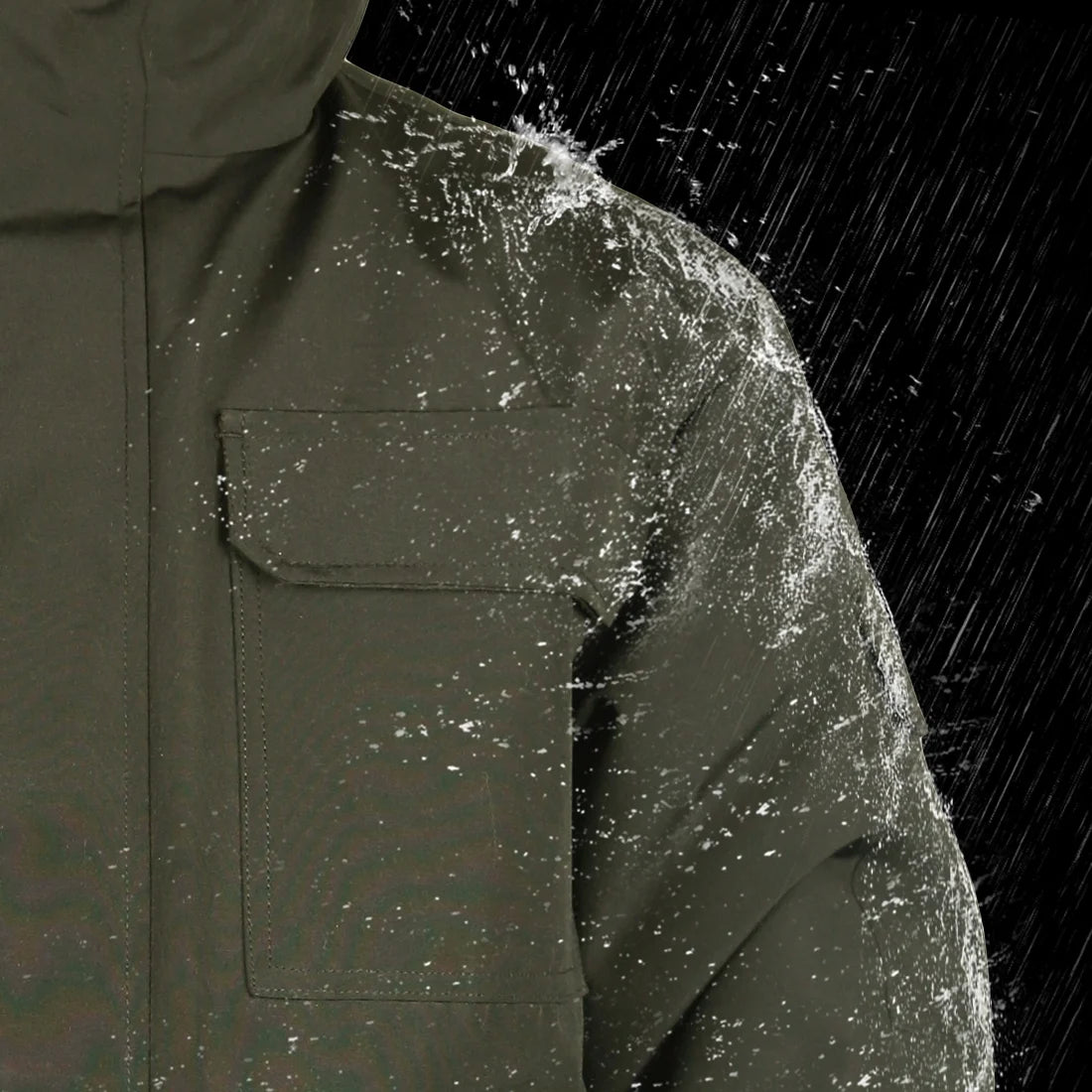 Waterproof Heavy Winter Down Parka Jacket with Hood C169