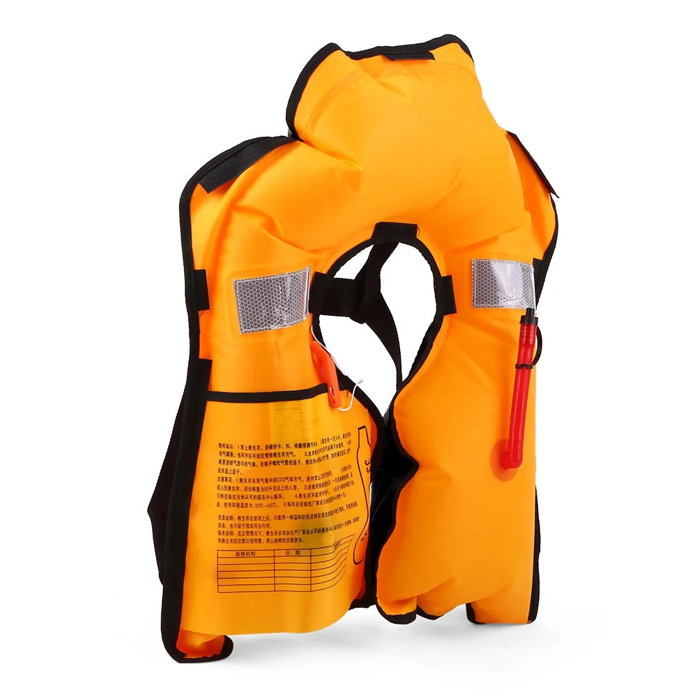 Adult Auto Inflatable Safety Float Suit J960