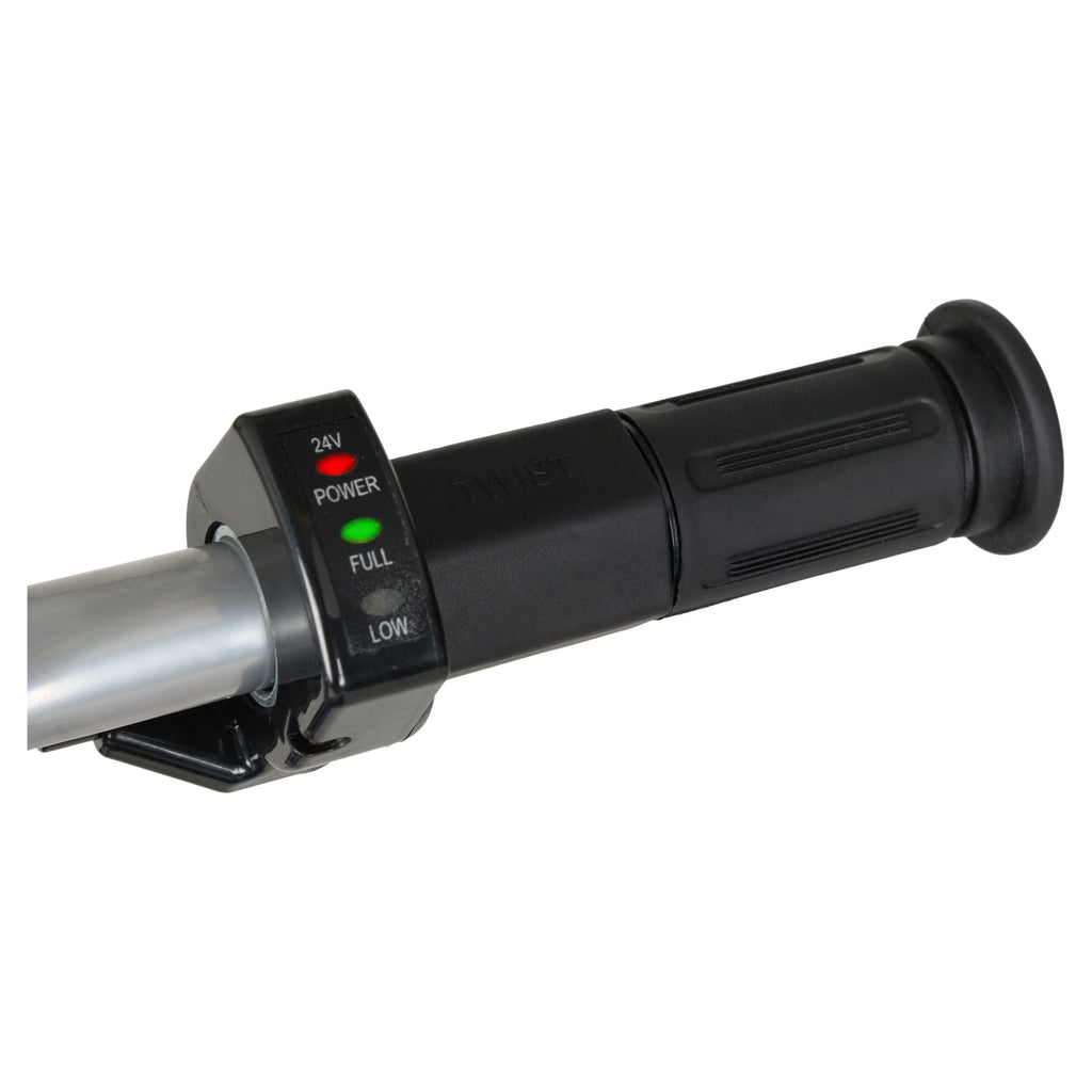 Green 24 Volt Electric Motorcycle Y67840