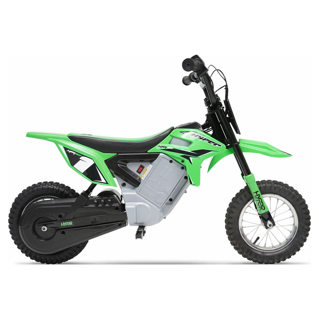 Green 24 Volt Electric Motorcycle Y67840