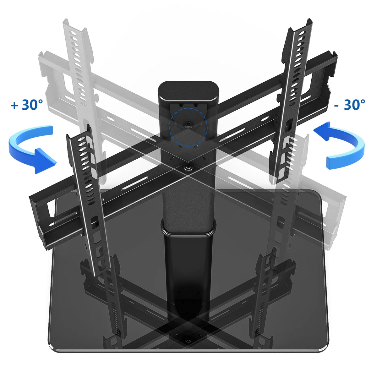 Black Swivel TV Stand O249