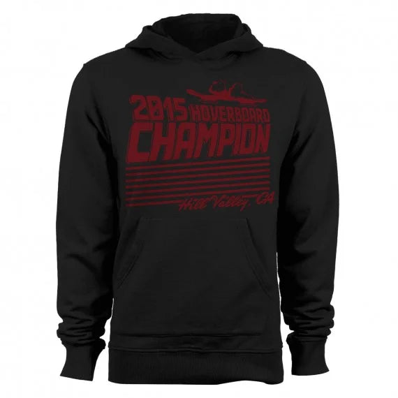 Black Large Hoodie Y823