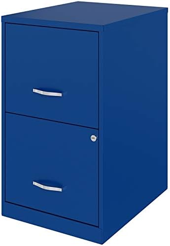 18in 2 Drawer Metal File Cabinet Teal U327
