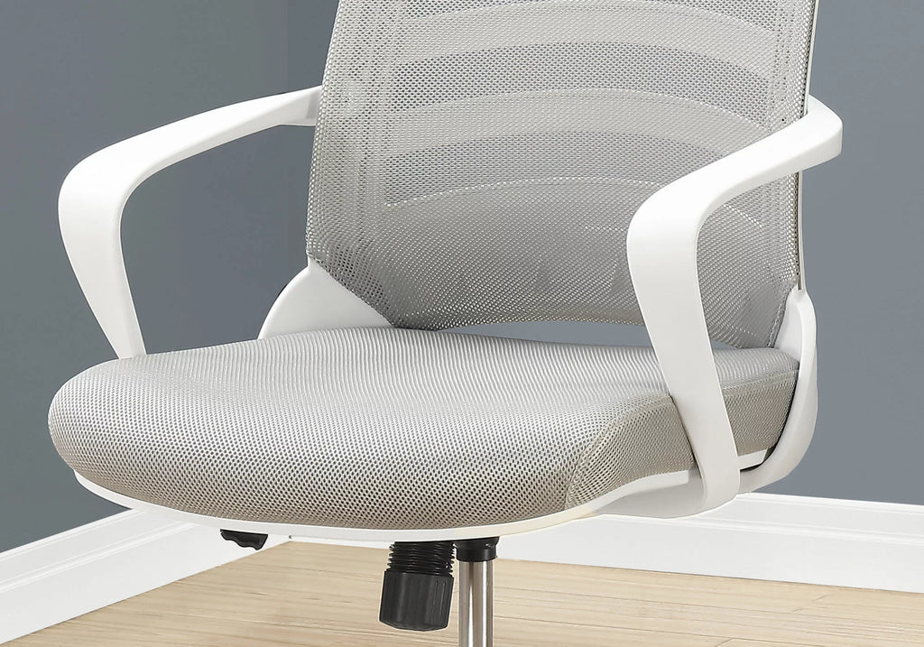 Gray Upholstered Office Chair G82397