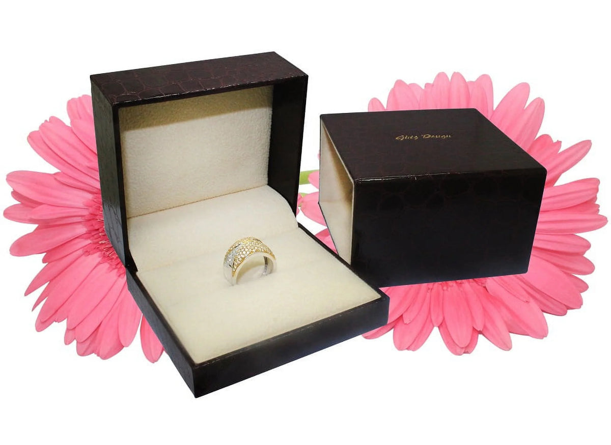 Pear Cut Solitaire Diamond Ring 18K White Gold 1.00 Carat Z97763